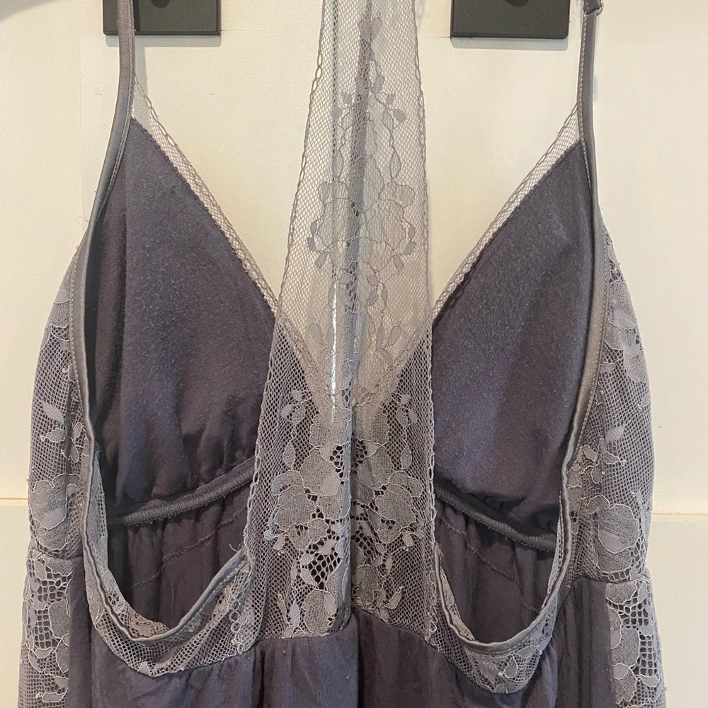 Heavenly by Victoria Supersoft Modal Slip Grey/Lilac size S/P

I2 - Picture 7 of 7